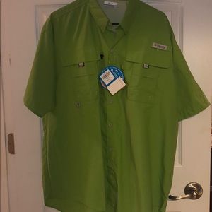 Columbia PFG button up shirt NWT